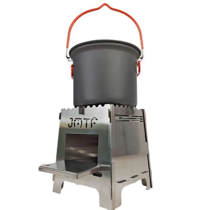 موقد التخييم والتنزه الأكثر شعبية من الفولاذ . The most popular stainless steel camping and hiking