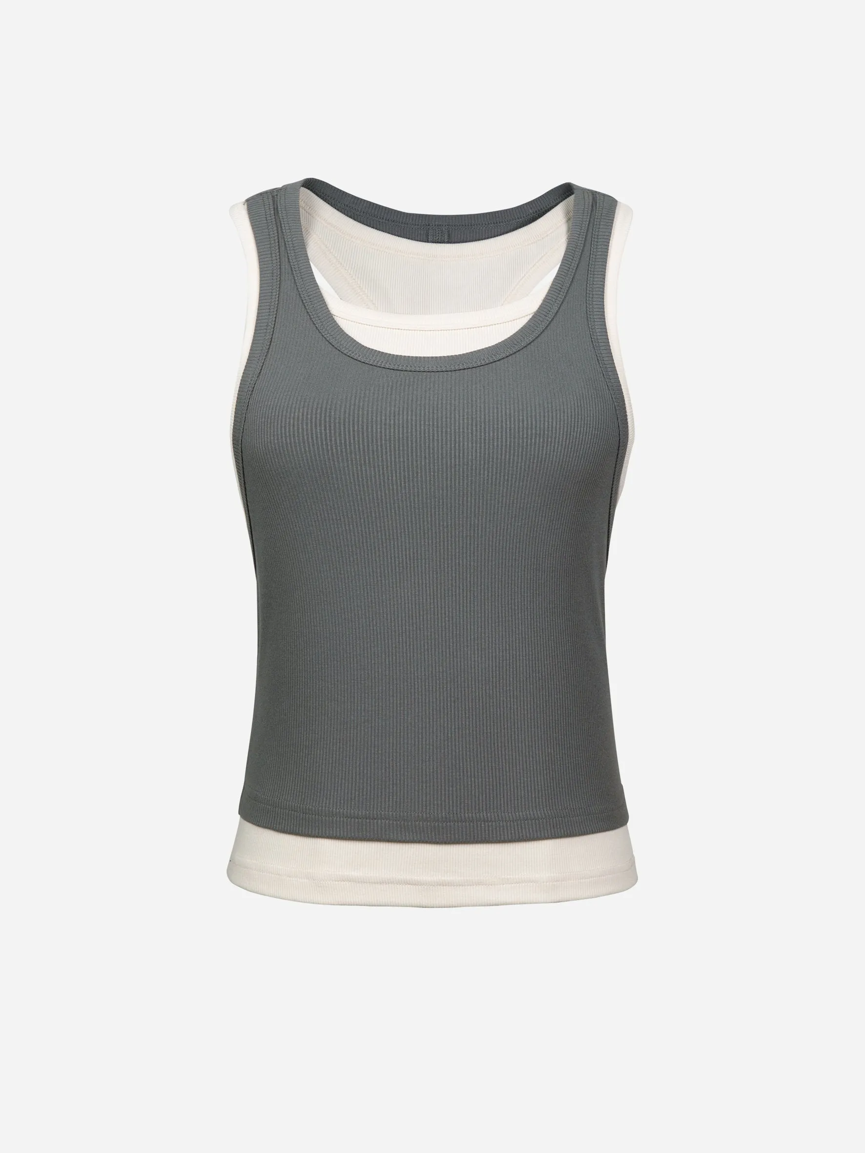 009 - Easeful Layers Tanktop
