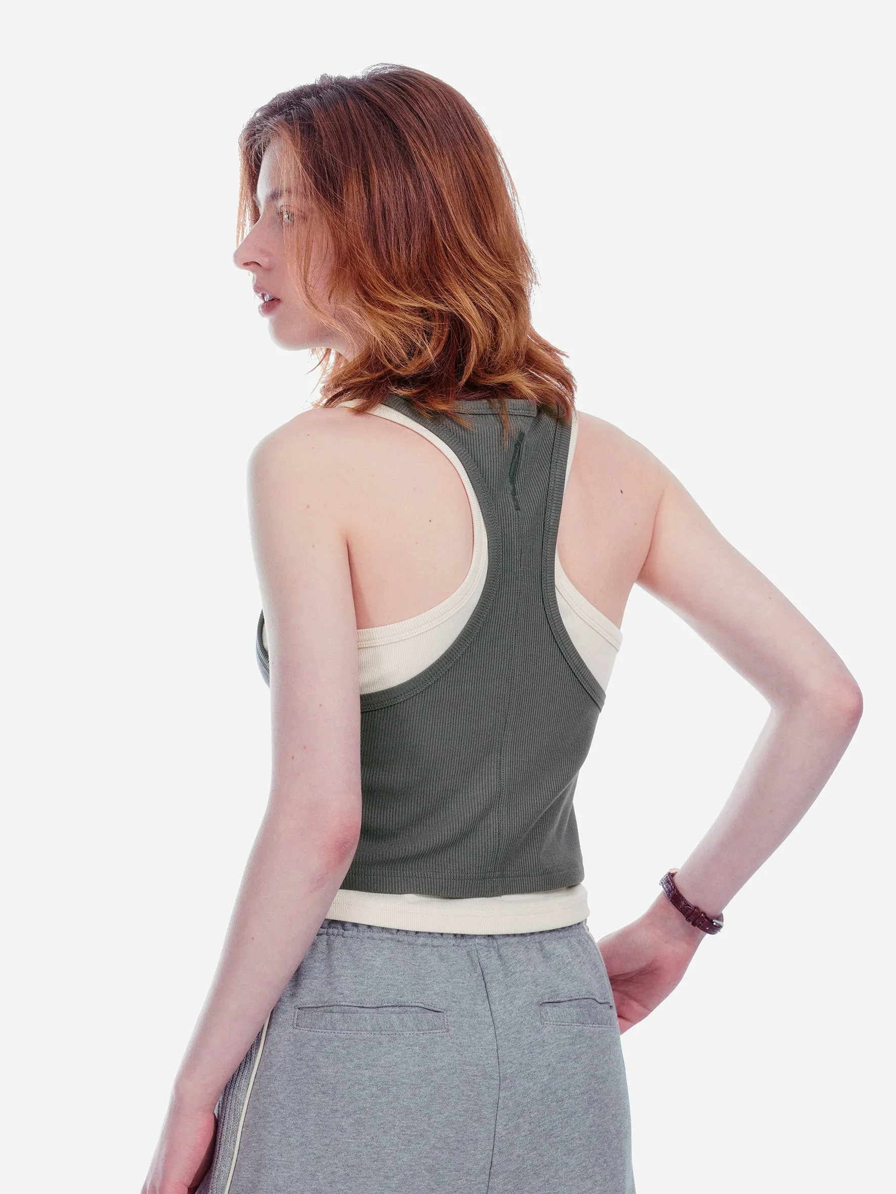 009 - Easeful Layers Tanktop