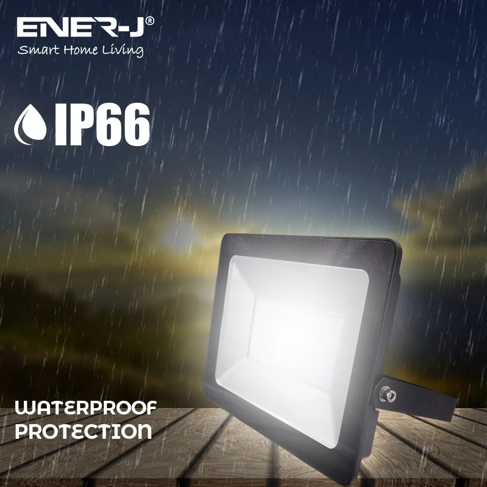 150W Outdoor LED Floodlight, 750W Halogen Equiv Work Lights, Waterproof IP66 Security Super Bright Light 15000Lm, 6500K for Garage, Porch, Garden