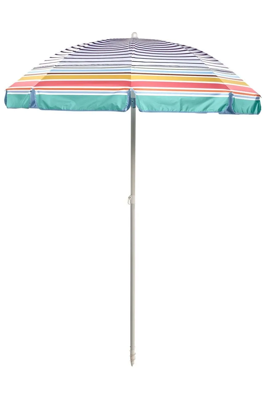6 Foot Intego Beach Umbrella  |  Multicolor