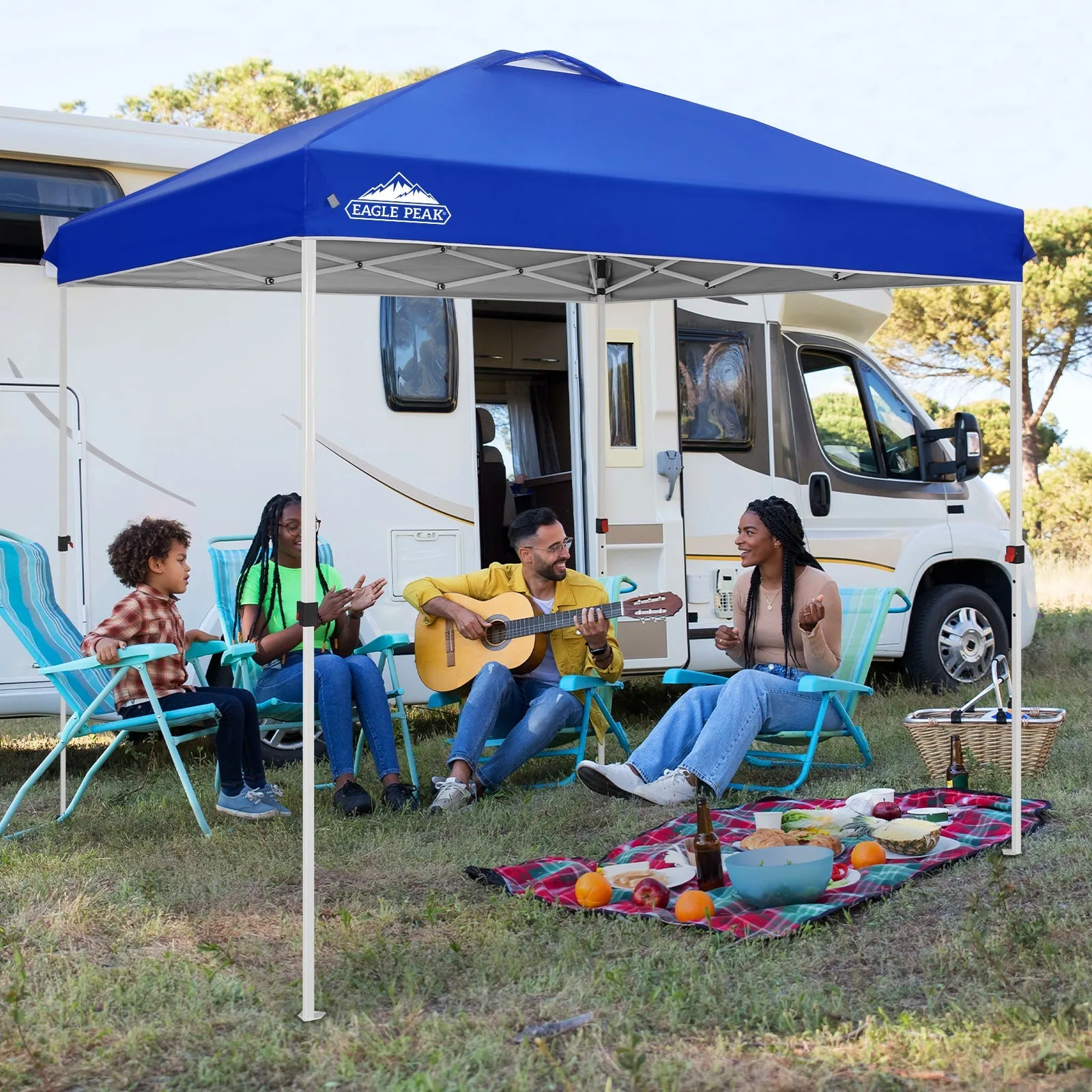 8x8 Pop Up Straight Leg Canopy