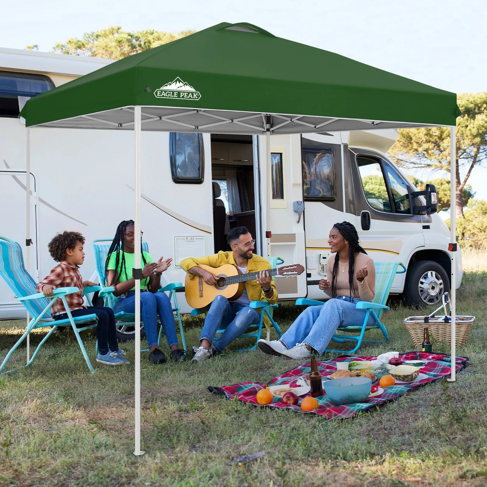 8x8 Pop Up Straight Leg Canopy