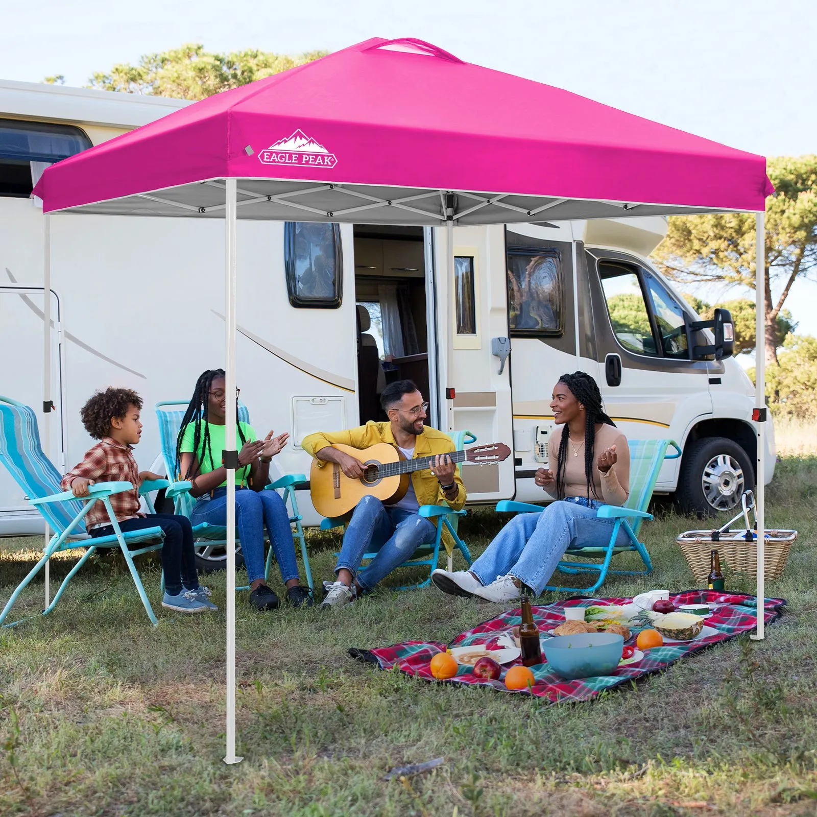 8x8 Pop Up Straight Leg Canopy