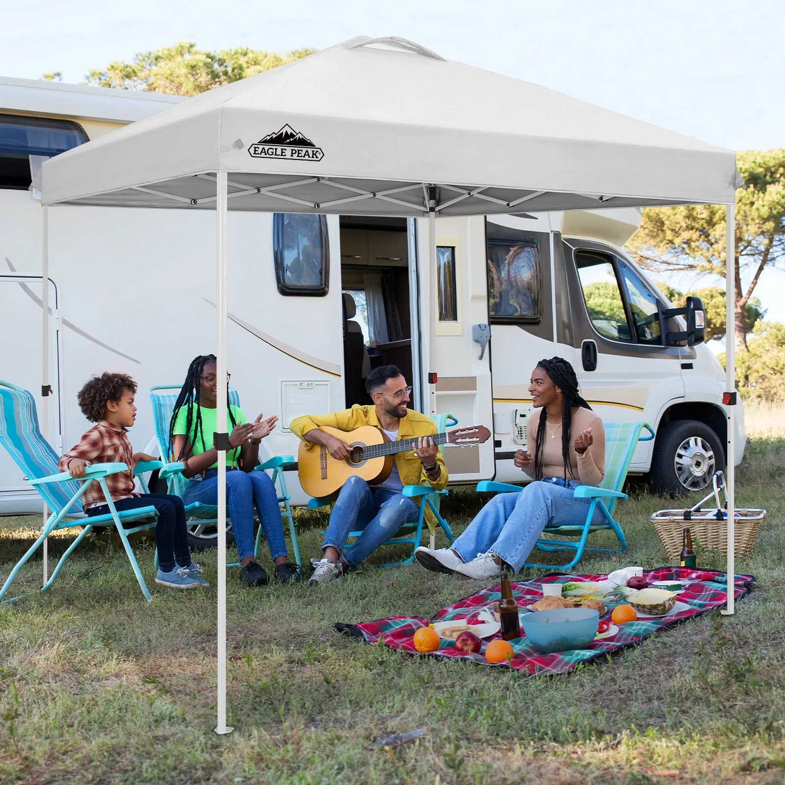 8x8 Pop Up Straight Leg Canopy