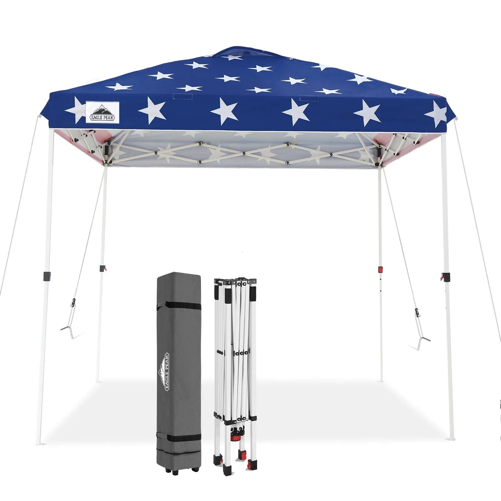 8x8 Pop Up Straight Leg Canopy