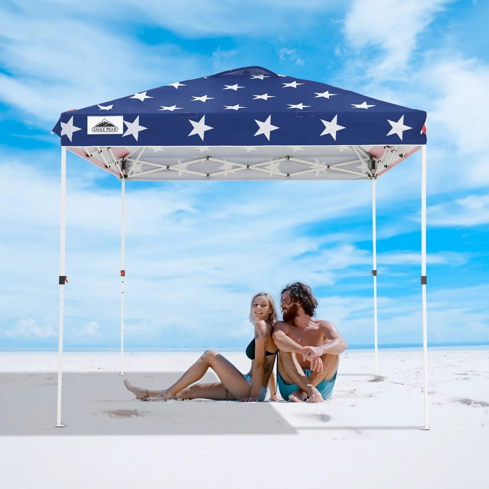 8x8 Pop Up Straight Leg Canopy