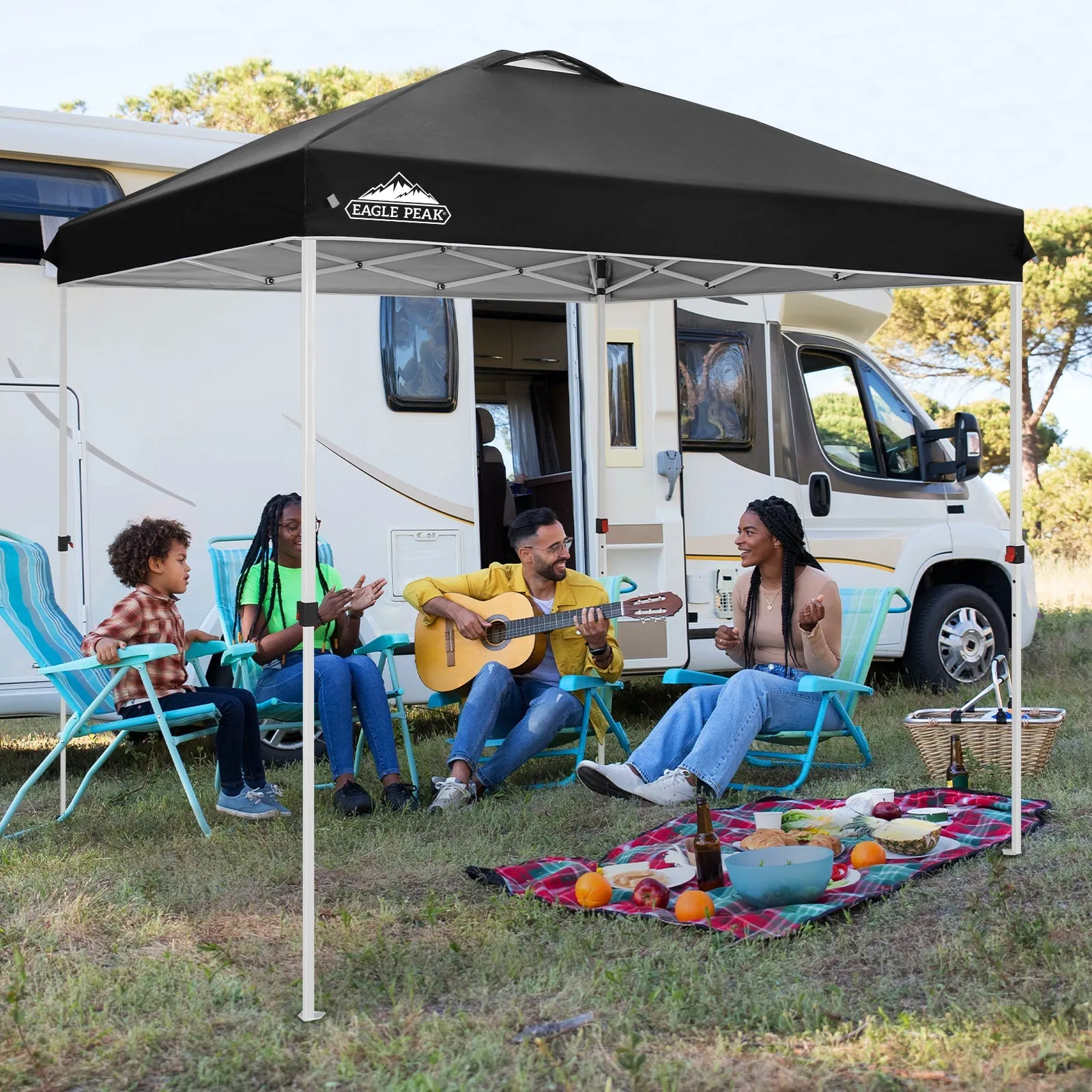 8x8 Pop Up Straight Leg Canopy