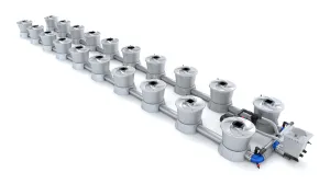Alien Hydroponics - V-SYSTEM 20 Pot 2 Row Kit