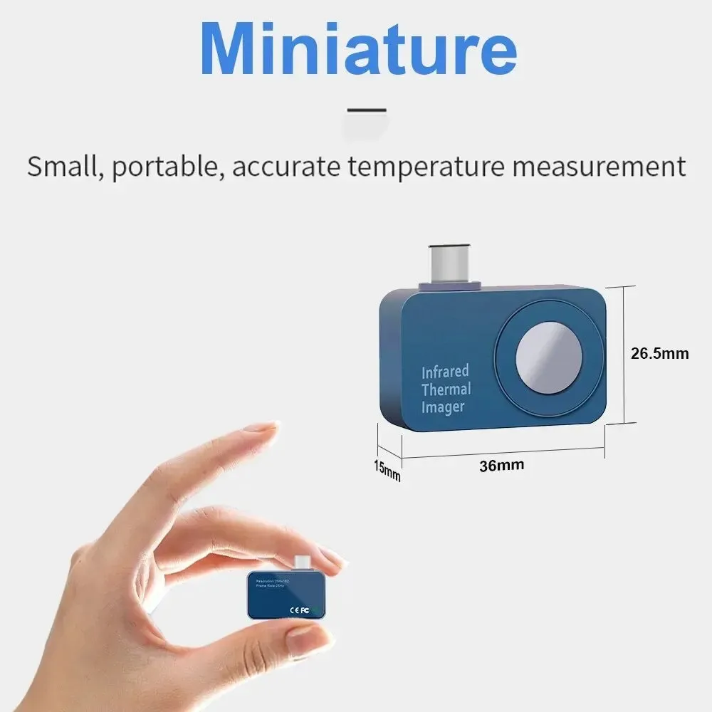 Android Thermal Imager for Solar Panel Faults
