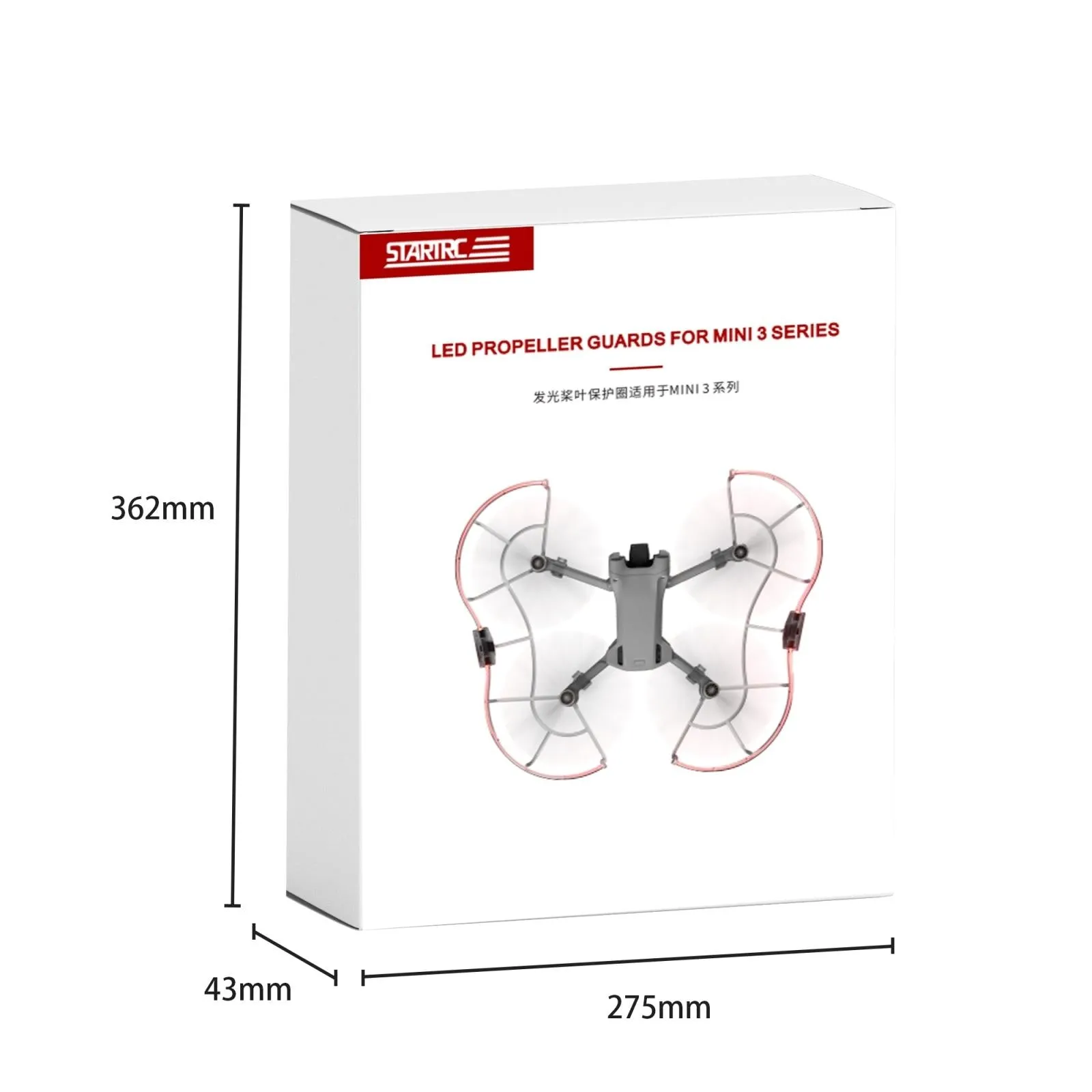 Anti-collision Led Propeller Guards for Drones