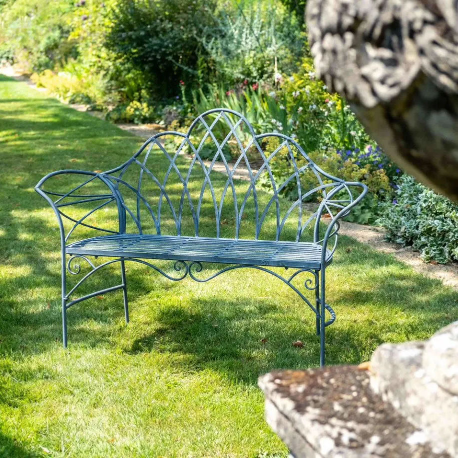 Ascalon Edwardian Bench - 'Lead'