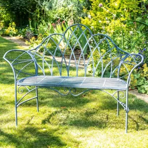 Ascalon Edwardian Bench - 'Lead'
