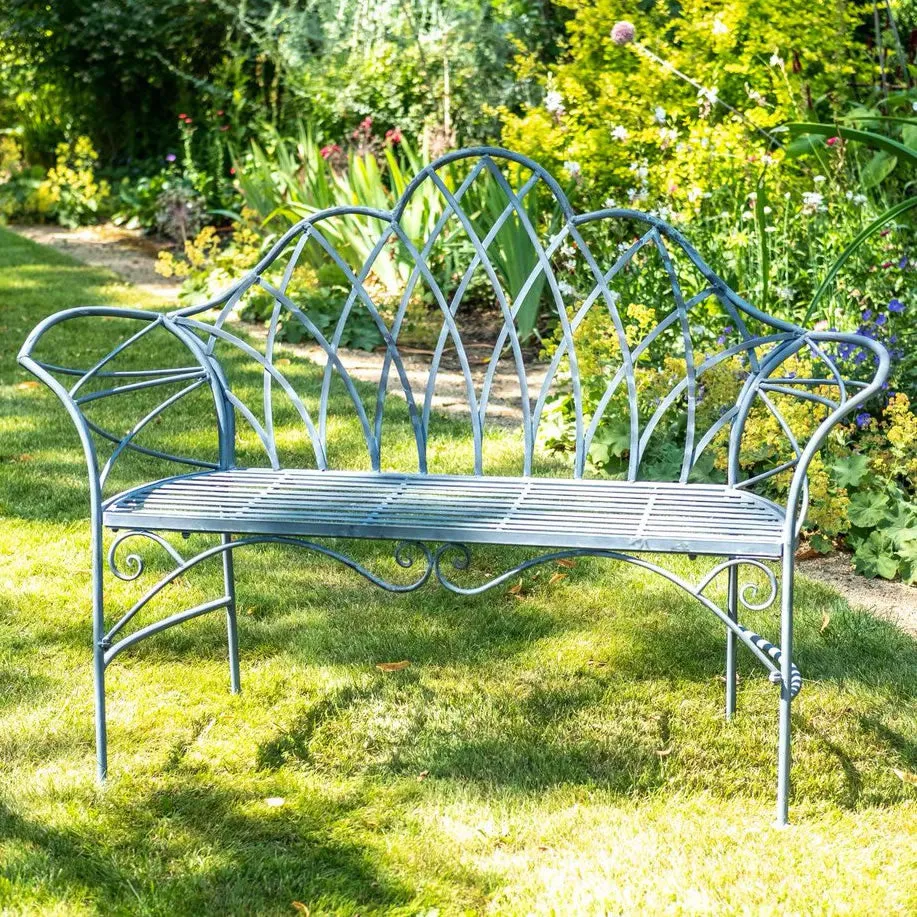 Ascalon Edwardian Bench - 'Lead'