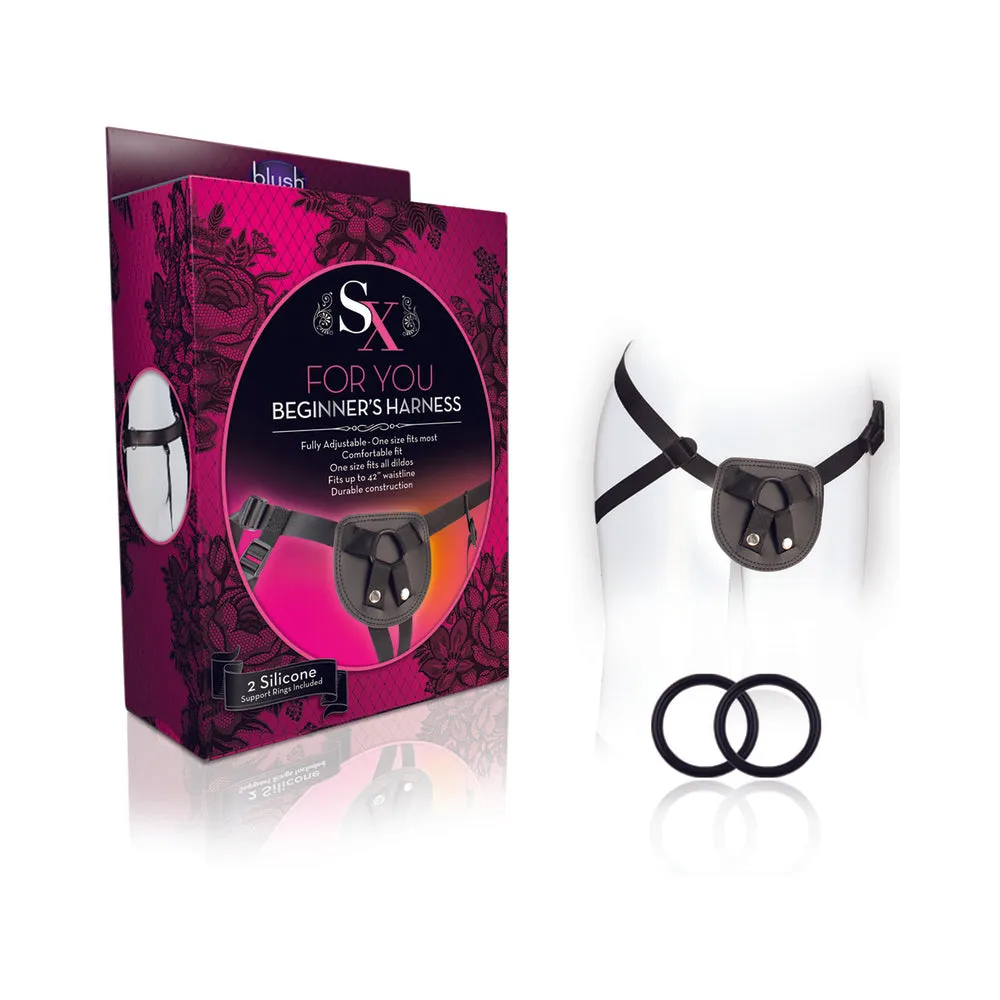 Beginners Blush SX Harness with Adjustable Straps