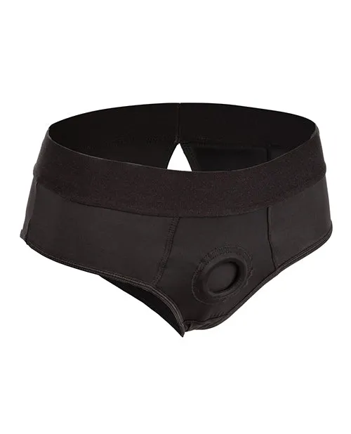 Boundless Backless Brief Harness Black