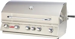 Bull Outdoor Standard Package Brahma 38-inch 5 burner Grill with Stainless Steel Door, Power Burner and Standard Refrigerator LP