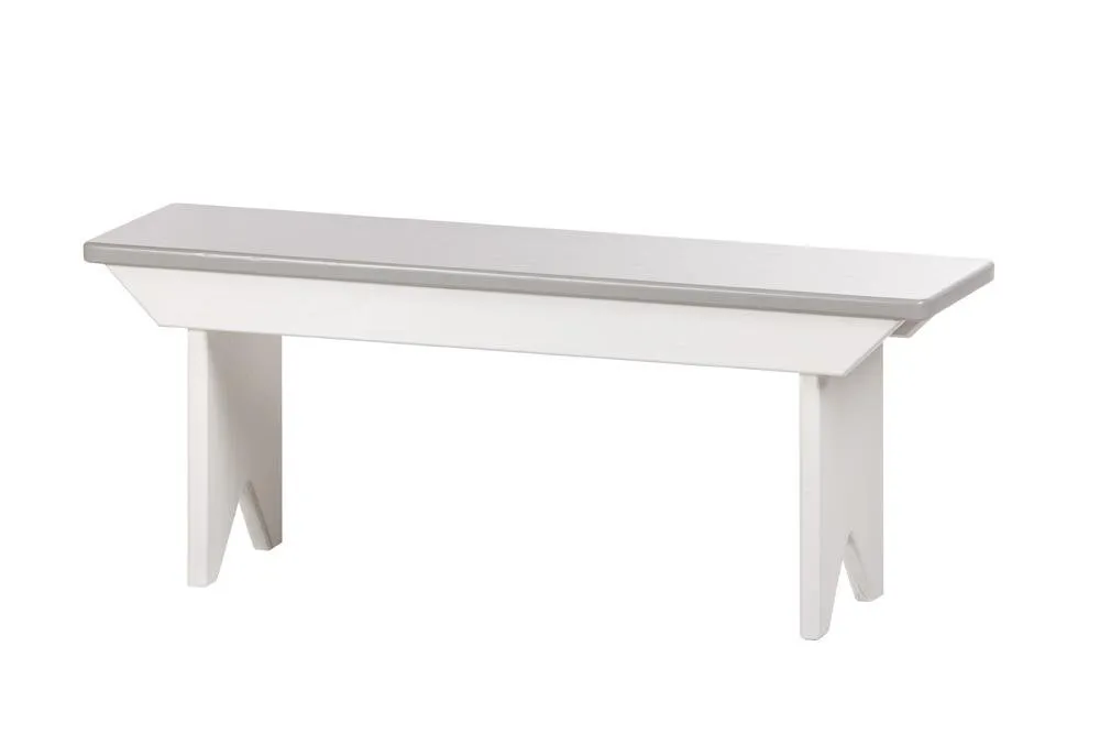 Children's 30" Wooden Bench - Amish Made