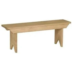Children's 30" Wooden Bench - Amish Made