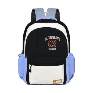 Clouds Love Right Backpack Cute, Colorful bags, Water Resistant and Lightweight(black )