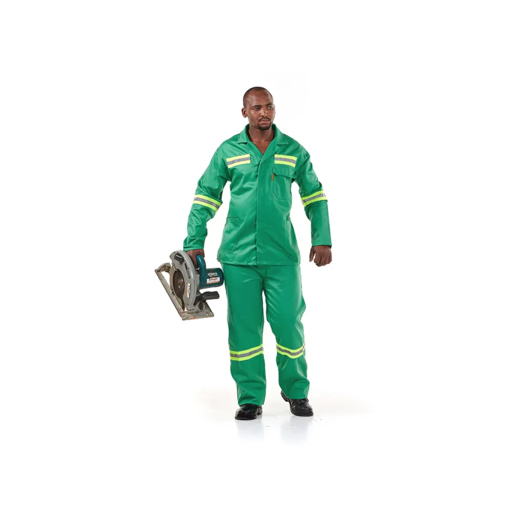 DROMEX CONTI JACKET FLAME RETARDANT D59  COLOUR-FERN GREEN SIZE 34