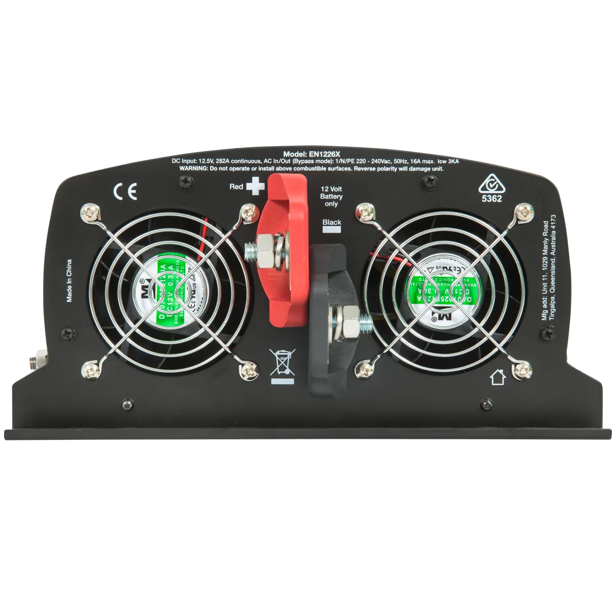 ePOWER 2600WX Inverter   DC Cable Pack