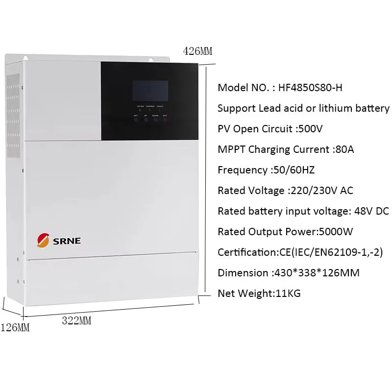 Etfe Flexible Solar Panel Kit Complete 5000W 220V 110V for Home Hybrid Inverter Controller Solar Battery Charger Car Campping