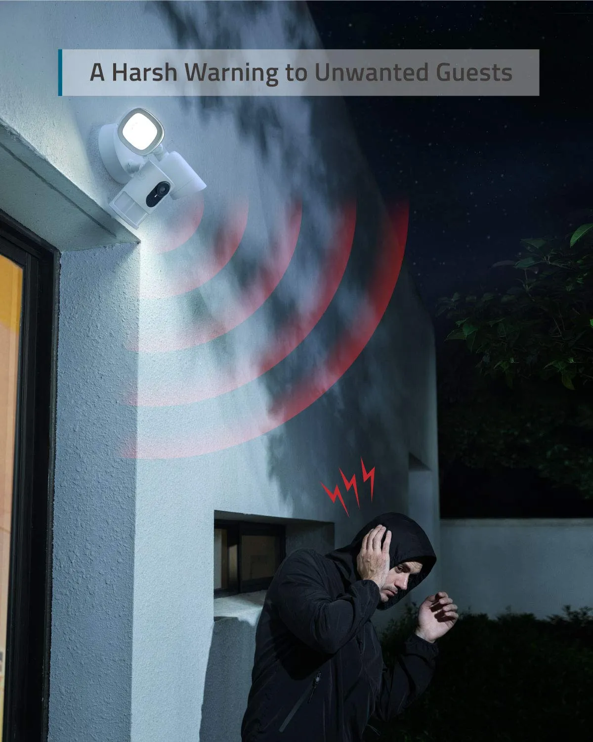eufy Security Floodlight Camera,1080p,Real-Time Response, No Monthly Fees, Secure Local Storage, 2500-Lumen Bright and Adjustable Floodlights, Ready for Any Weather