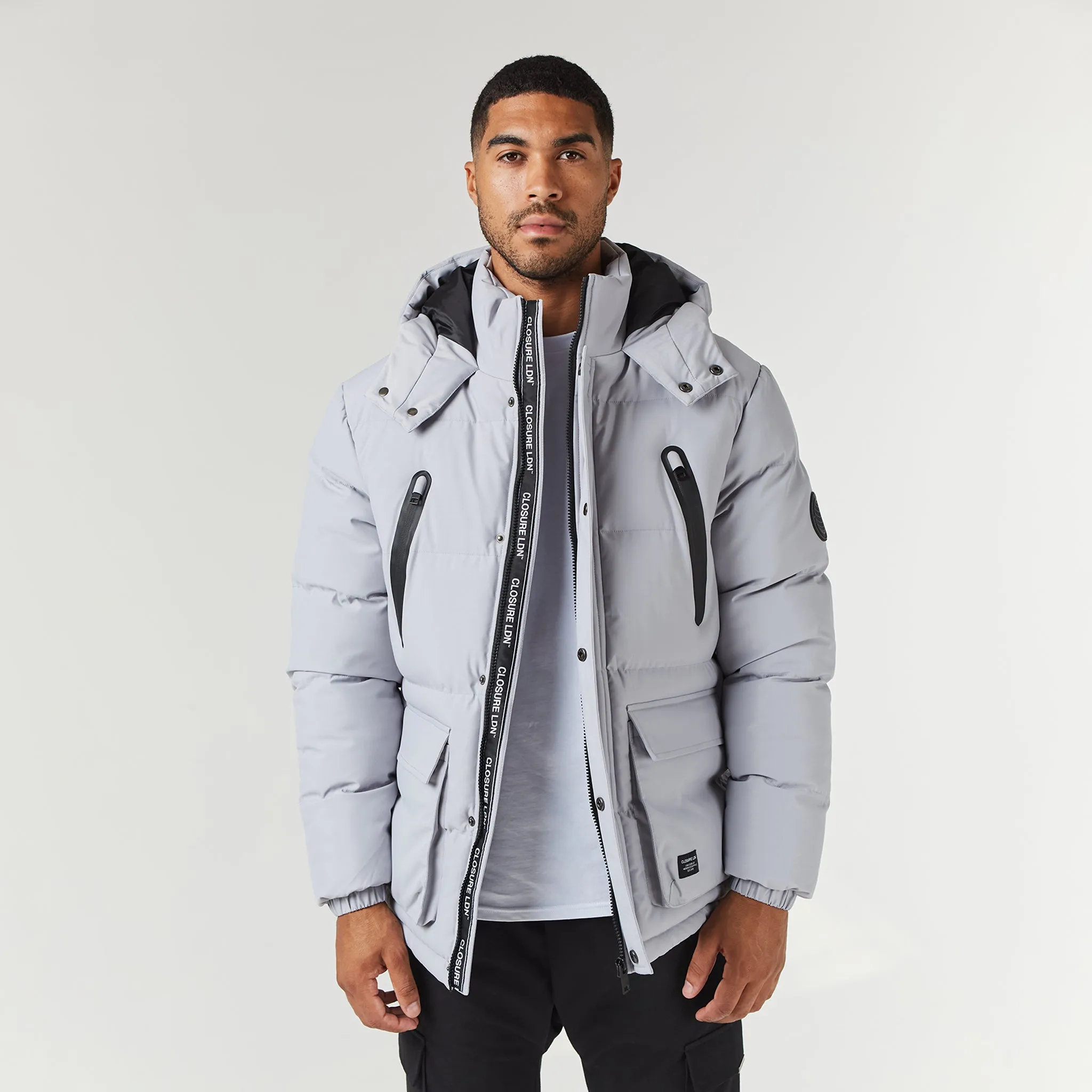 Expedition Parka Jacket | Ice Grey