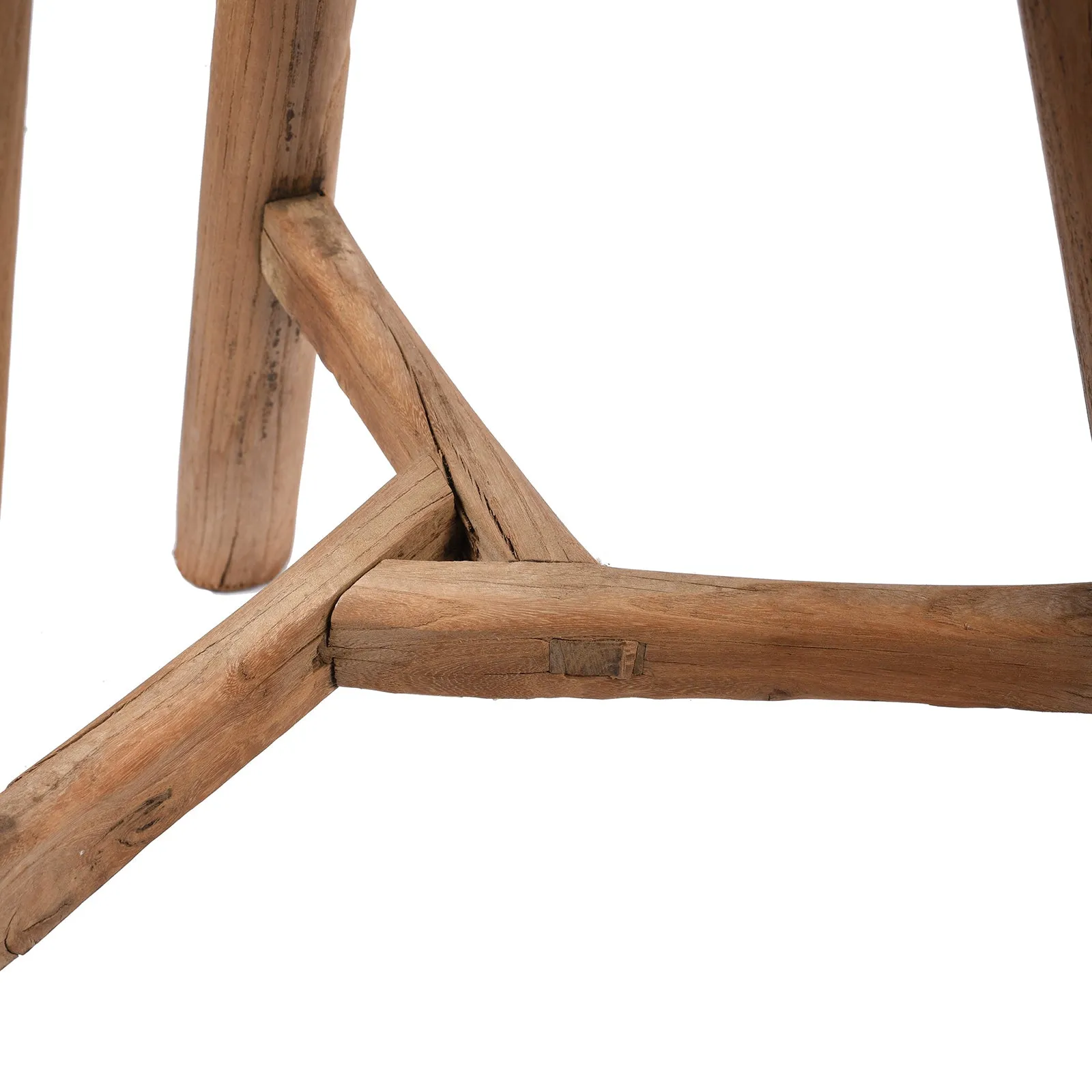 Farmers Milking Stool From Shanxi Province - Ca 1900