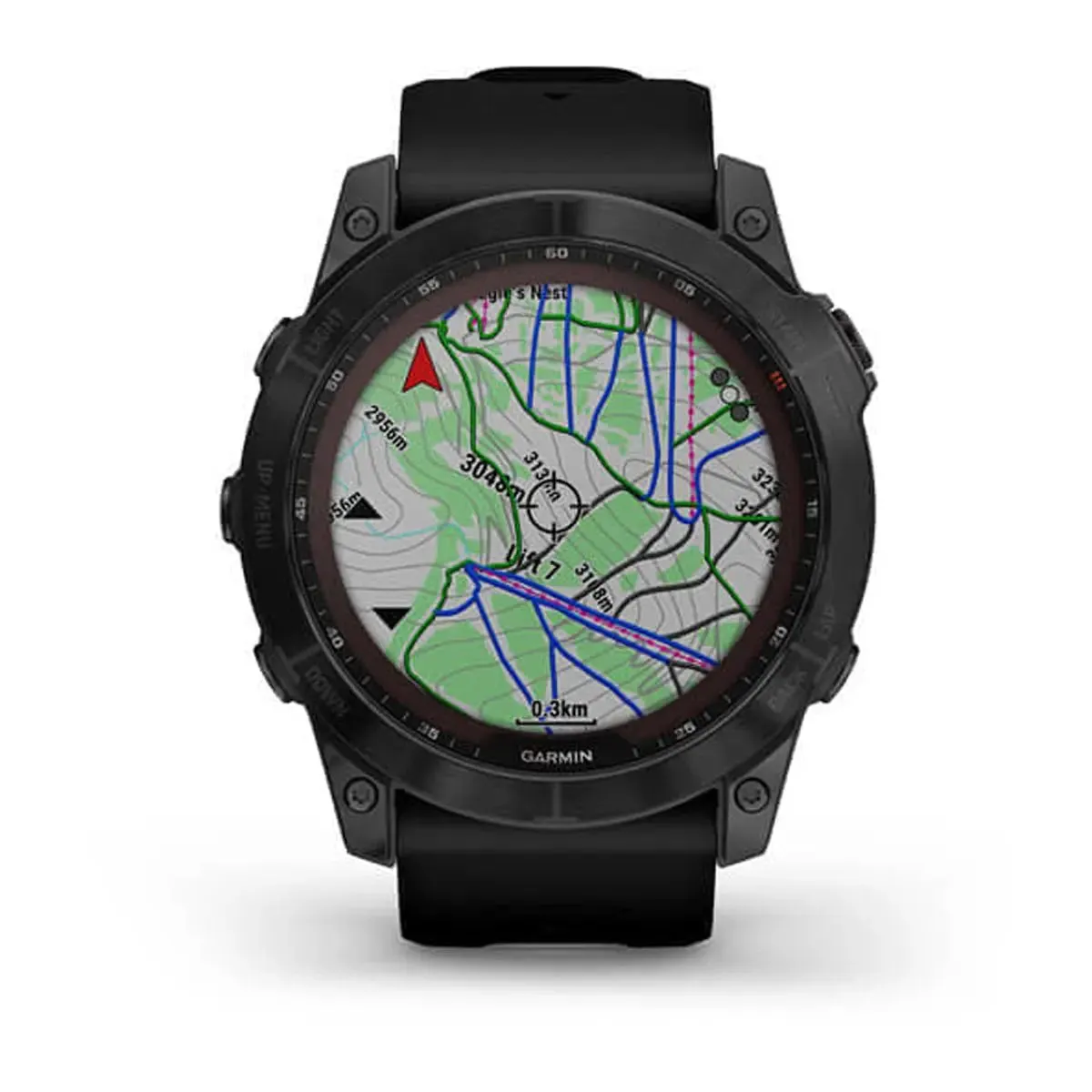 Fēnix 7x Sapphire Solar Black w/Black Band
