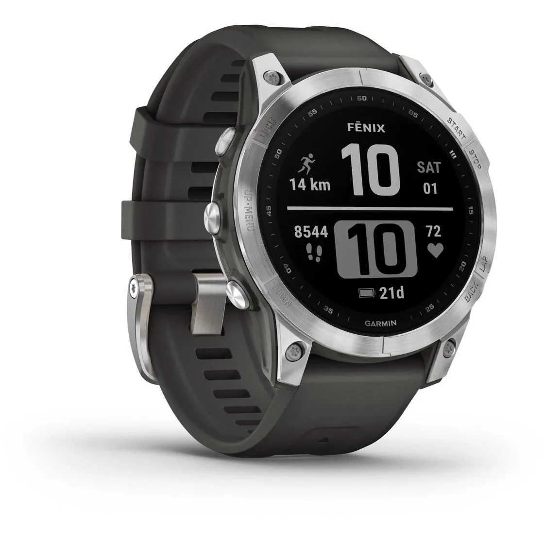 Garmin Fenix 7 Multisport GPS Watch - Silver