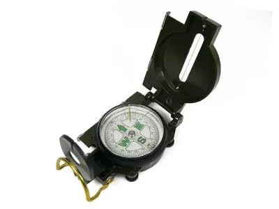 Hunting Military Hiking Camping Survival Lensatic Compass