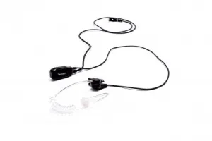 Impact Silver Series 1-Wire Surveillance Kit for Two-Way Radio with Acoustic Tube M1-S1W-AT3