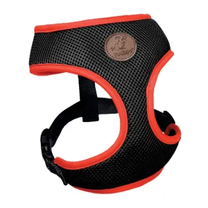 Kazoo Active Soft Walking Dog Harness Slate & Orange