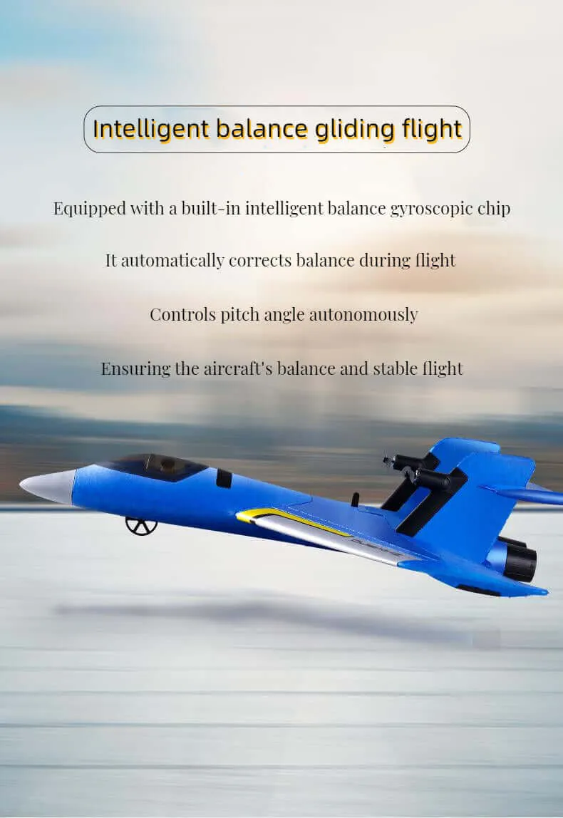 Kidstoylover 3-in-1 RC Glider: Sea, Land & Air - Waterproof EPP Foam, Smart Balance