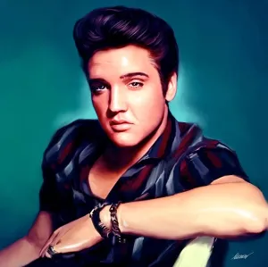King of Rock n Roll - Framed Prints
