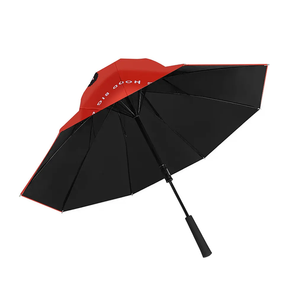 Little Surprise Box Red Riding Hood Theme,Unique Spanish Patio StyleKids Umbrella,5-12Years,Red