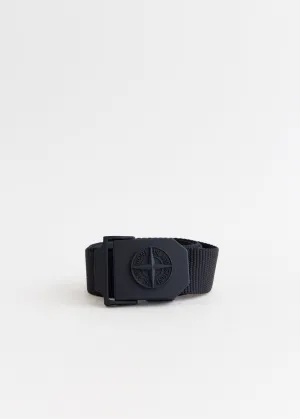 Matte Buckle Nylon Belt