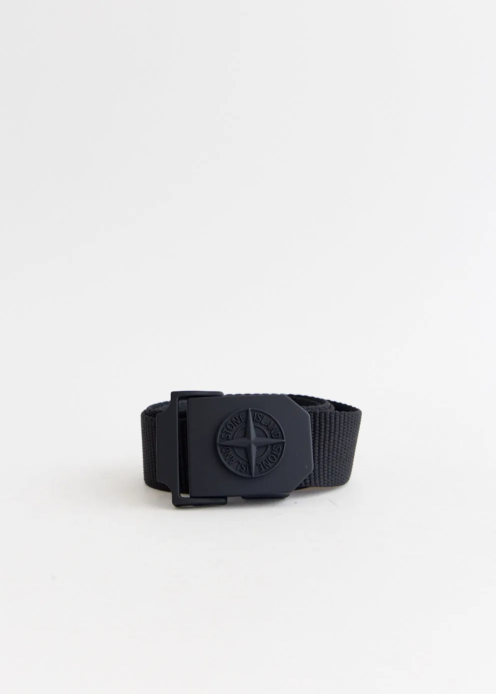 Matte Buckle Nylon Belt