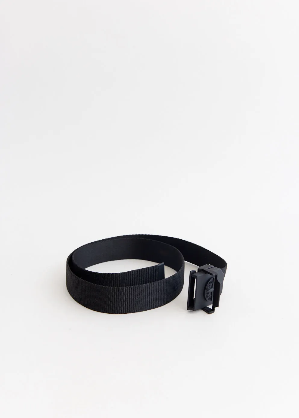 Matte Buckle Nylon Belt