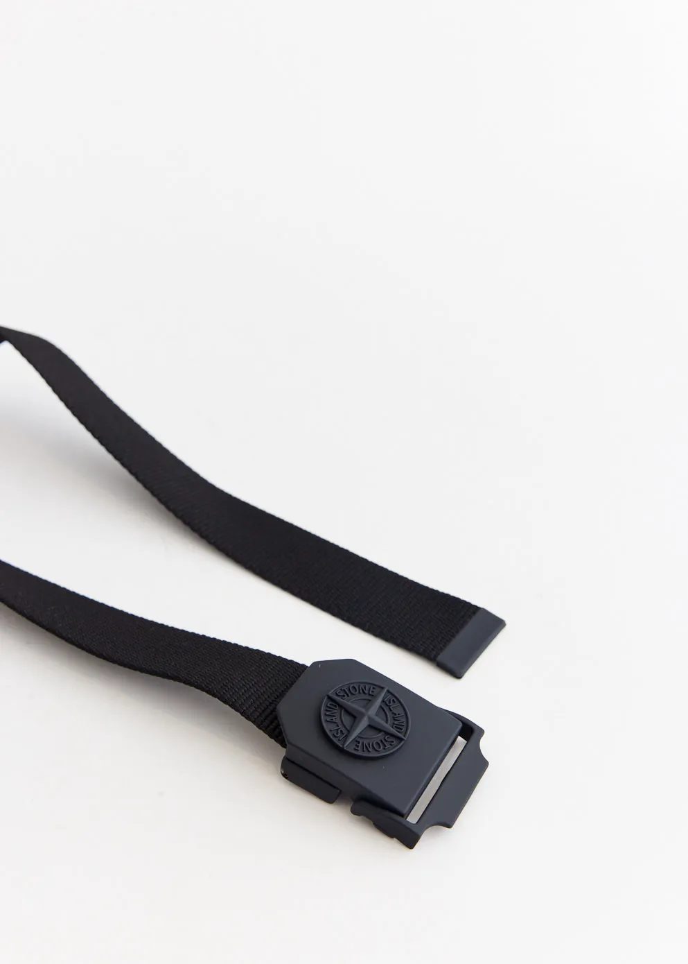 Matte Buckle Nylon Belt