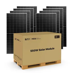 MEGA 550 | 550 Watt Solar Panel | Premium Grid-tie or Off-grid Solar Panel for Residential, Commercial, Agriculture | 25-Year Output Warranty | UL Certified