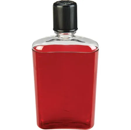 Nalgene 12 oz Flask - Ruby Red
