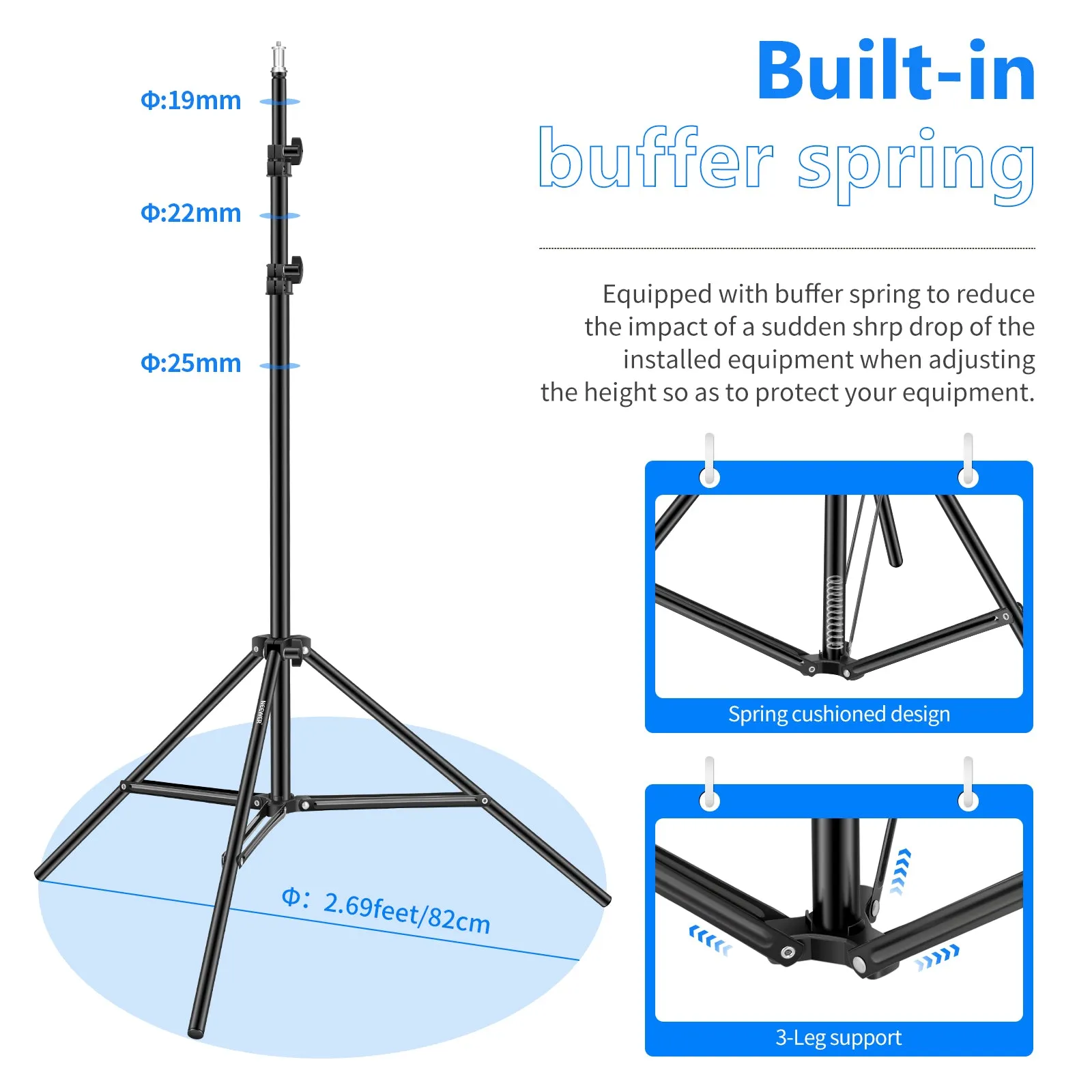 NEEWER 200cm Photography Light Stand | Refurbished