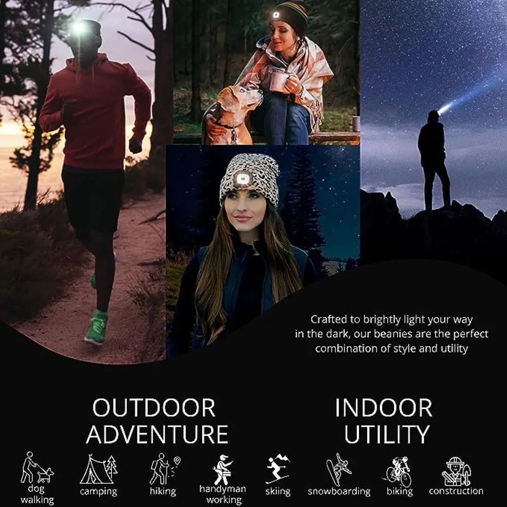 Night Scope Rechargeable Led Beanie In Camo Sportsman's Collection