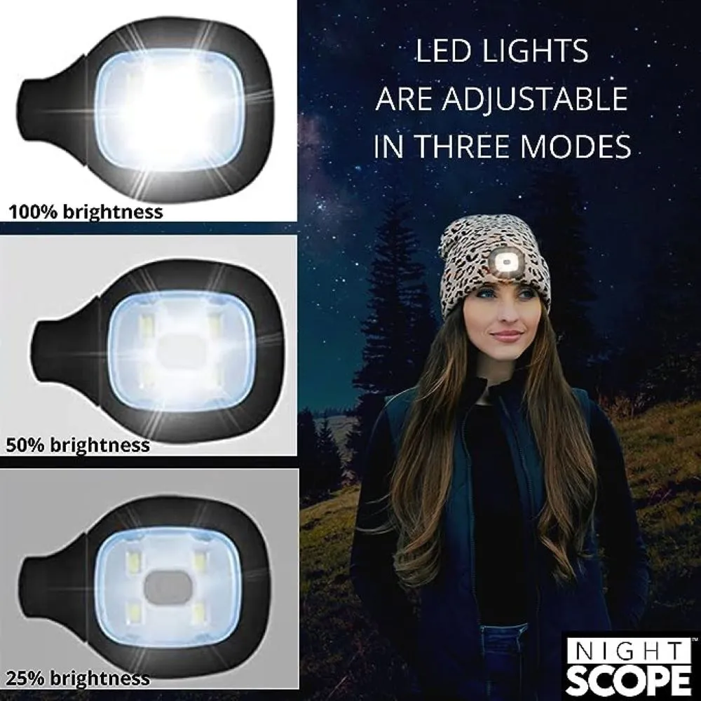 Night Scope Rechargeable Led Beanie In Camo Sportsman's Collection
