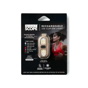 Night Scope Rechargeable Led Clip On Light