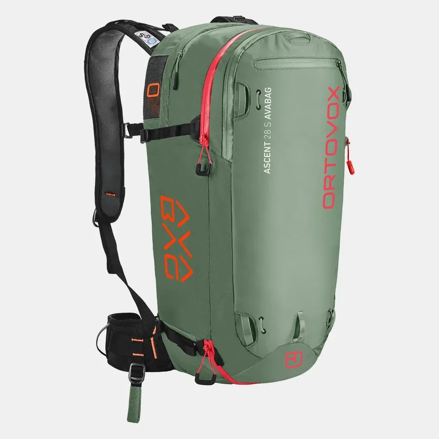 Ortovox Ascent 28 S Avabag Backpack - Compact, Lightweight - Without Avabag Unit