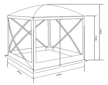 Outdoor Revolution Screenhouse 4